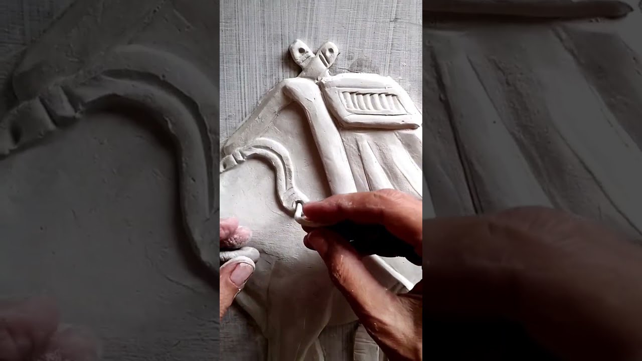 Rajasthani Traditional 3d Ceramic Mural Art | Rajasthani Culture Painting | Indian Folk Painting