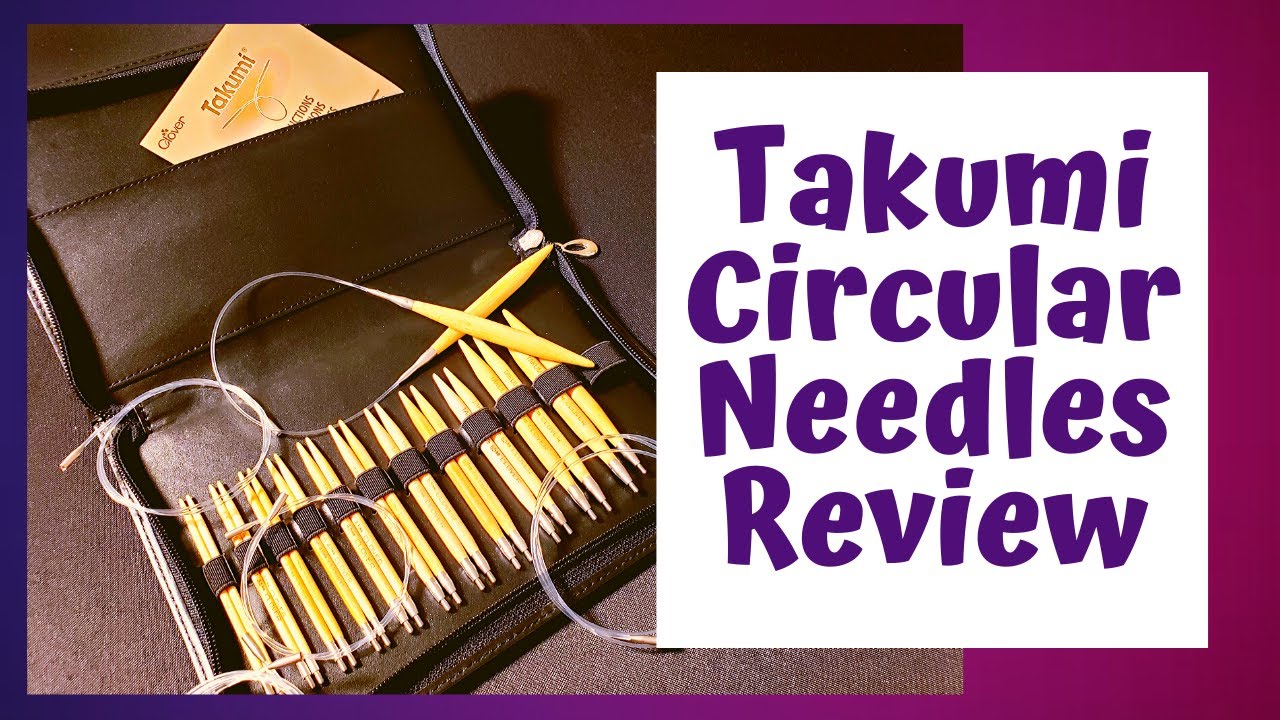 Clover Pro Takumi 32 Circular Needles in 2023  Circular knitting, Circular  knitting needles, Color coding