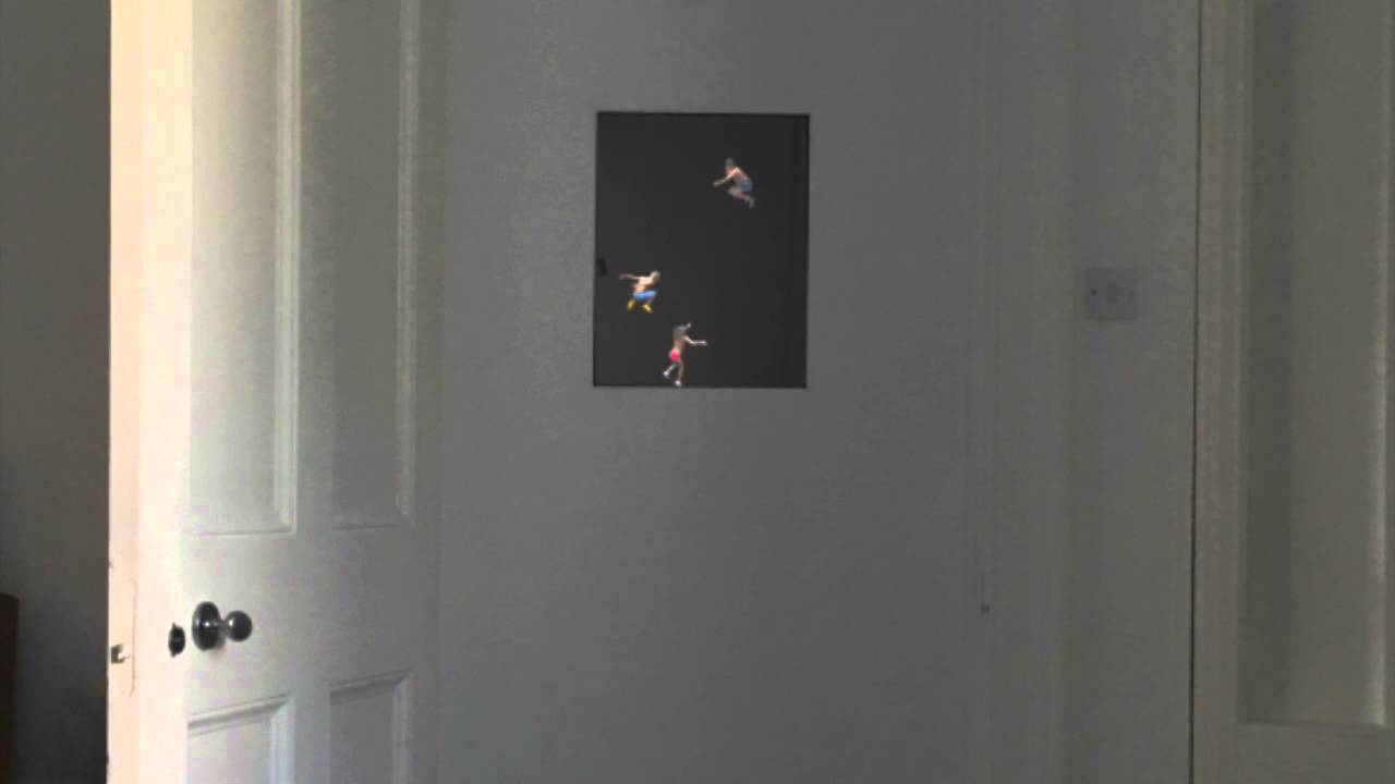 Playful Reflection installation in studio