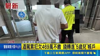 欠469萬罰款就是不給！宜蘭酒駕累犯脫產偷轉給5歲兒子 遭管收慘了｜三立新聞網 SETN.com