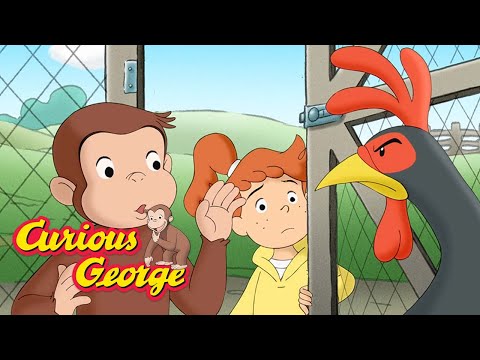 Curious George 🐓 George Goes to the Farm 🐓 Kids Cartoon 🐵 Kids Movies 🐵 Videos for Kids