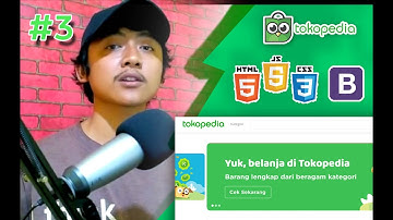 Homepage Tokopedia Cloning (HTML, CSS, JS & Bootstrap) - Part 3