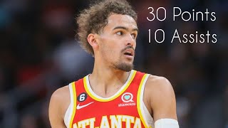 Trae Young SICK Highlights vs Boston Celtics 30 Points 10 Assists (Hawks Eliminated From Playoffs)