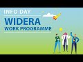 Horizon europe info day  widera work programme 20232024 morning session