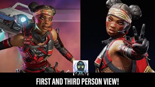 New Apex Legends Anniversary Collection Event Lifeline Hot Blooded Skin In First And Third Person!