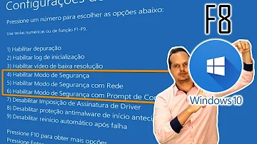 O que quer dizer habilitar log de inicialização?