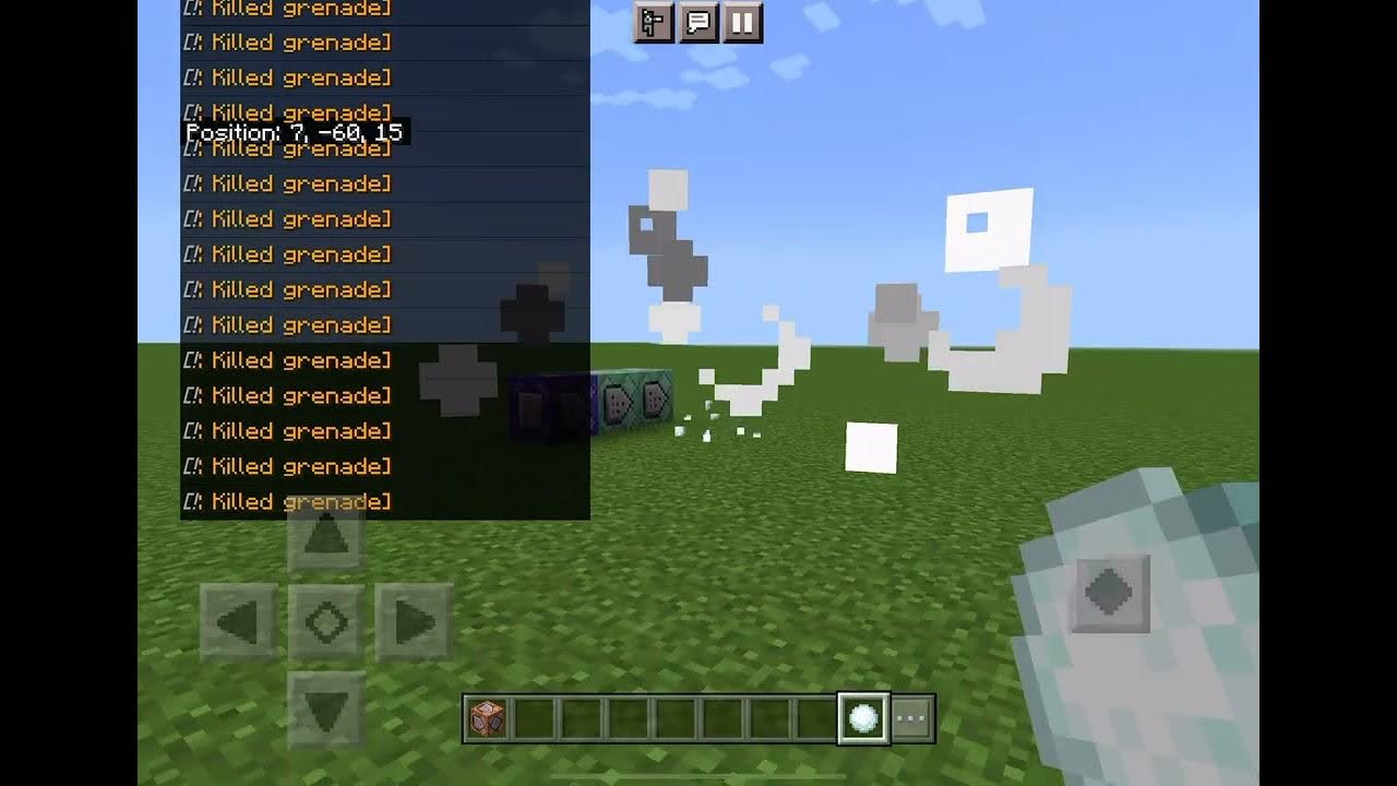 Exploding Snowballs 2.0 (Minecraft Bedrock Edition 1.19) YouTube