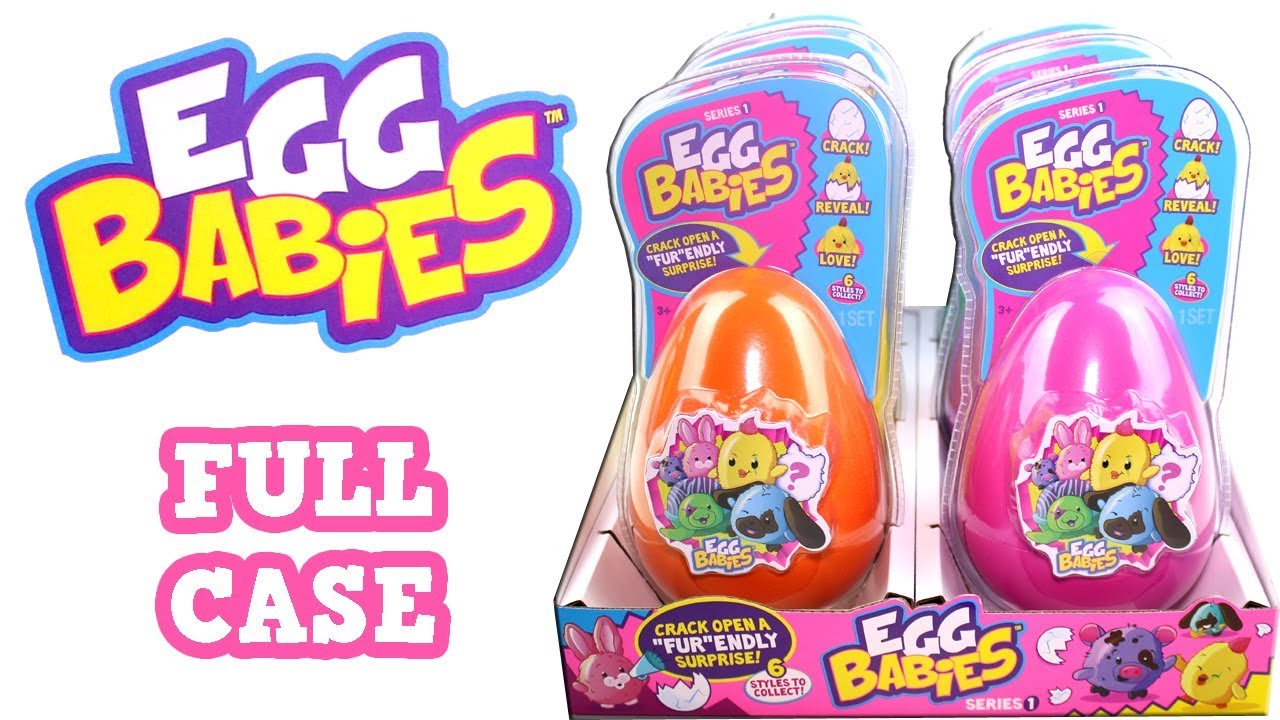 Egg Babies Series 1 Blind Box Surprise Plush Full Case Surprise Egg
