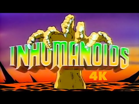 INHUMANOIDS - 80s cartoon 4K intro