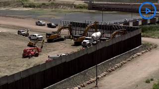 Trump backers launch construction on private border wall