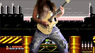 Shatterhand - Area B on guitar
