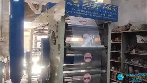 Biodegradable Bag Printing Machine | LDPE Bag Printing| Plastic Film Printing Machine