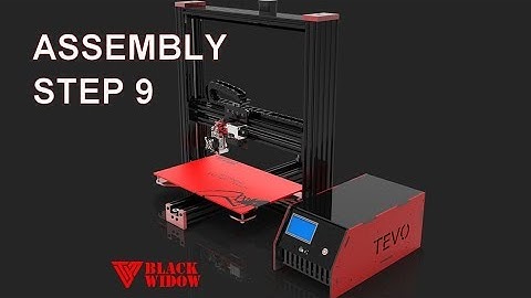 TEVO Black Widow V3 assembly - STEP 9 (Extruder)