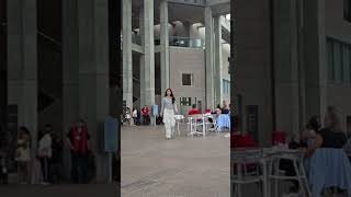 ExtraEmily Shows Her Model Walk