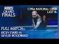 Ricky Evans vs Skyler Woodward | Last 16 | CPBA National Open
