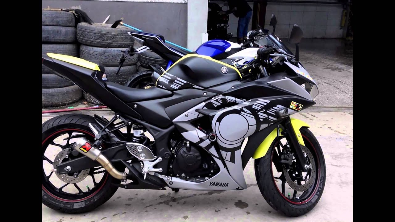 Modifikasi Yamaha R 25 Alternatif 2015 YouTube