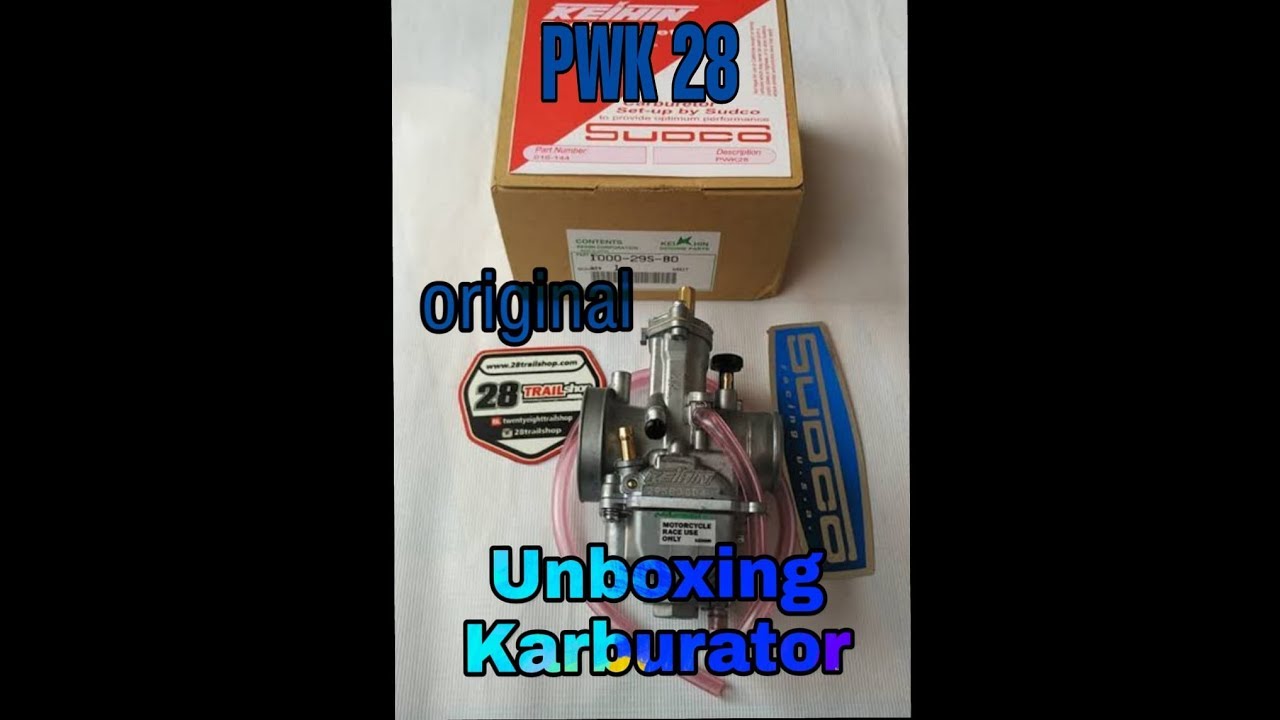 KARBURATOR KEIHIN SUDCO PWK 28 - YouTube