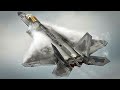 🇺🇸 The Awesome F-22 Falling Leaf Maneuver, J-Turn & Tail Slides.