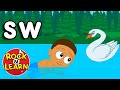 SW Consonant Blend Sound | SW Blend Song and Practice | ABC Phonics Song with Sounds for Children