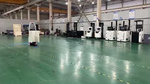 Customized AGV Pallet Jack with Autonomous Work - Demo