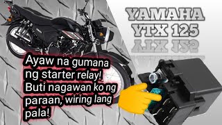 YTX 125 Push Start ayaw gumana? Starter Relay lng yan!!!