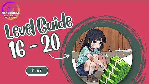 Brain Puzzle: Tricky Quest Level 16 - 20 Walkthrough 