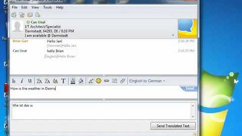 TGChat using Lotus Sametime