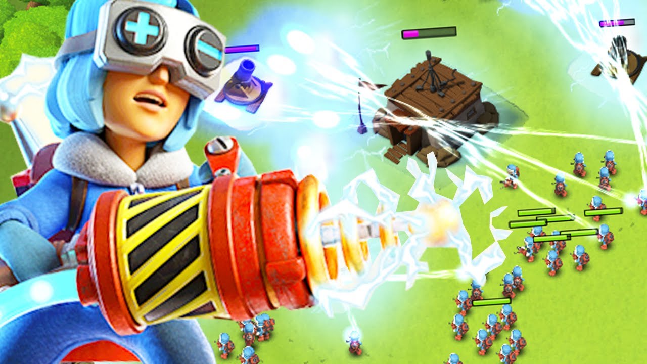 NEW BOOM BEACH TROOP! THE SHOCKANEER!