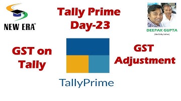 Tally Prime Day 23 By Deepak Gupta (24 June 2024)