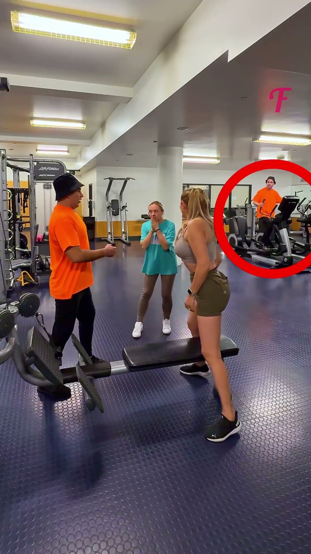 She Mistook a Stranger for Her Husband at the Gym #shorts