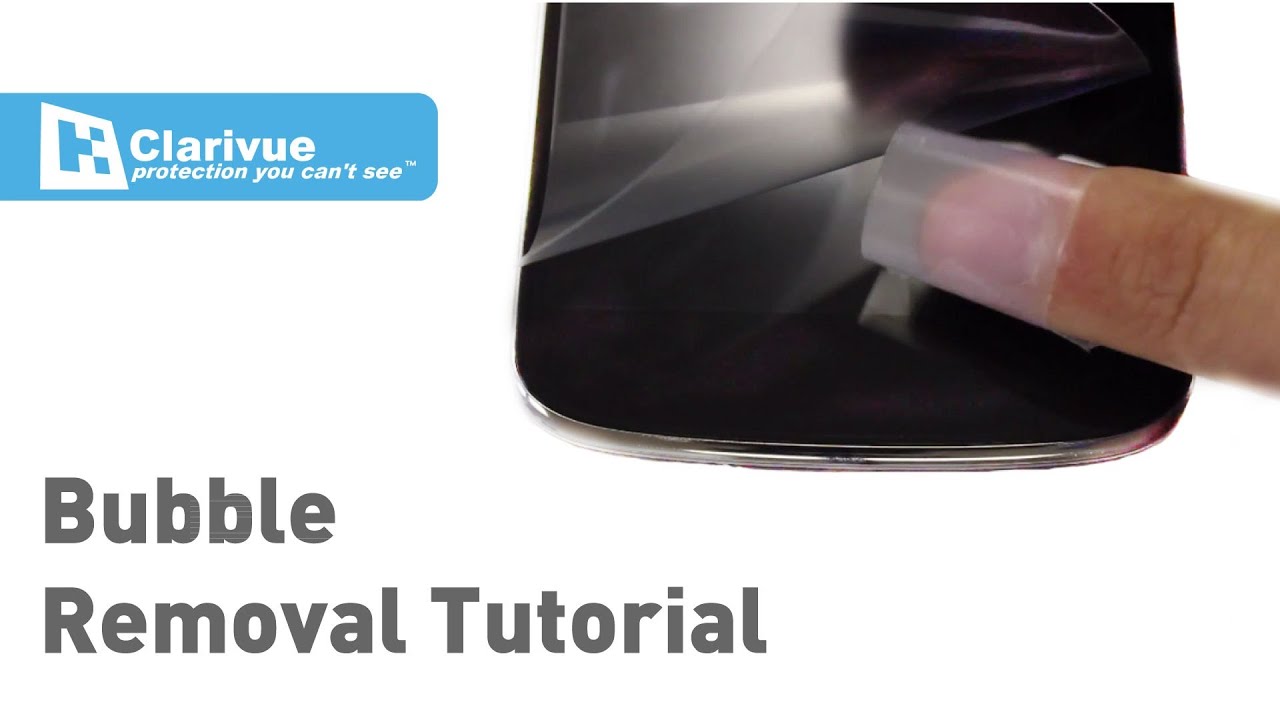 remove liquid screen protector