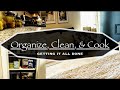 Organize, Clean, & Cook ~ Getting It All Done #organize #clean #cook #declutter