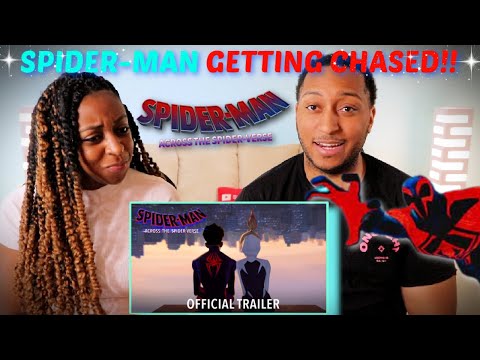 "SPIDER-MAN: ACROSS THE SPIDER-VERSE" Official Trailer REACTION!!!