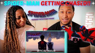 "SPIDER-MAN: ACROSS THE SPIDER-VERSE" Official Trailer REACTION!!!