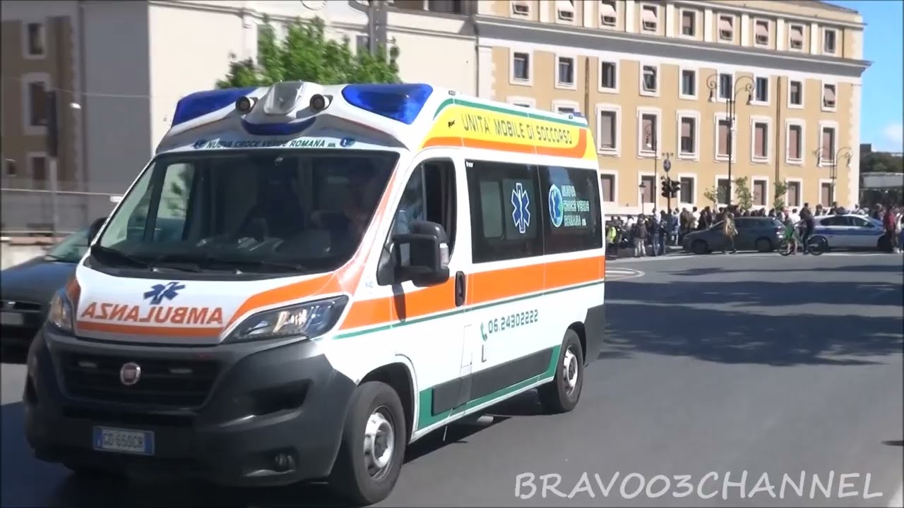 Nuova Croce Verde Romana in sirena