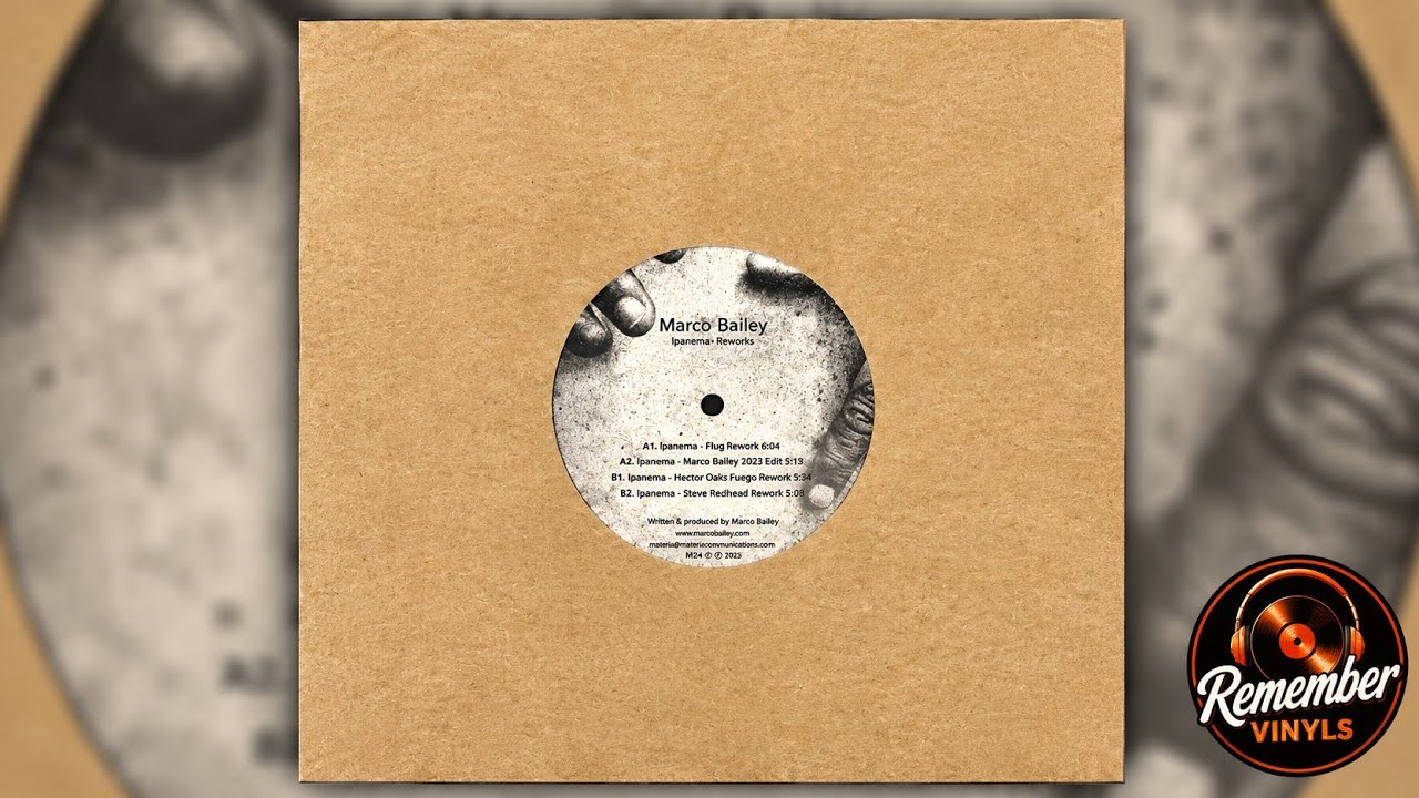 Marco Bailey – Ipanema (Flug Rework) Vinyl Rip Materia 2023 Techno