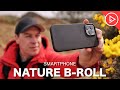 How to shoot cinematic nature broll  smartphone filmmaking tips for beginners