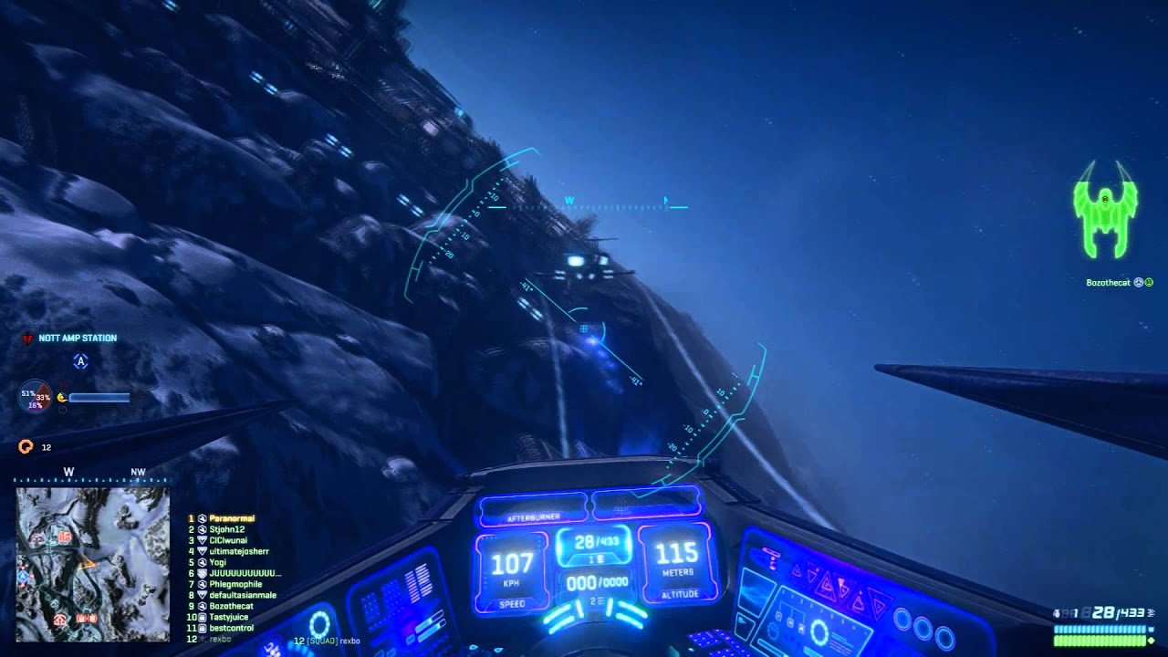 PS2 ★Scythe Dogfight★ [Saron a2a] PlanetSide 2 Flying Gameplay [Vanu Sovereignty] Beta HD