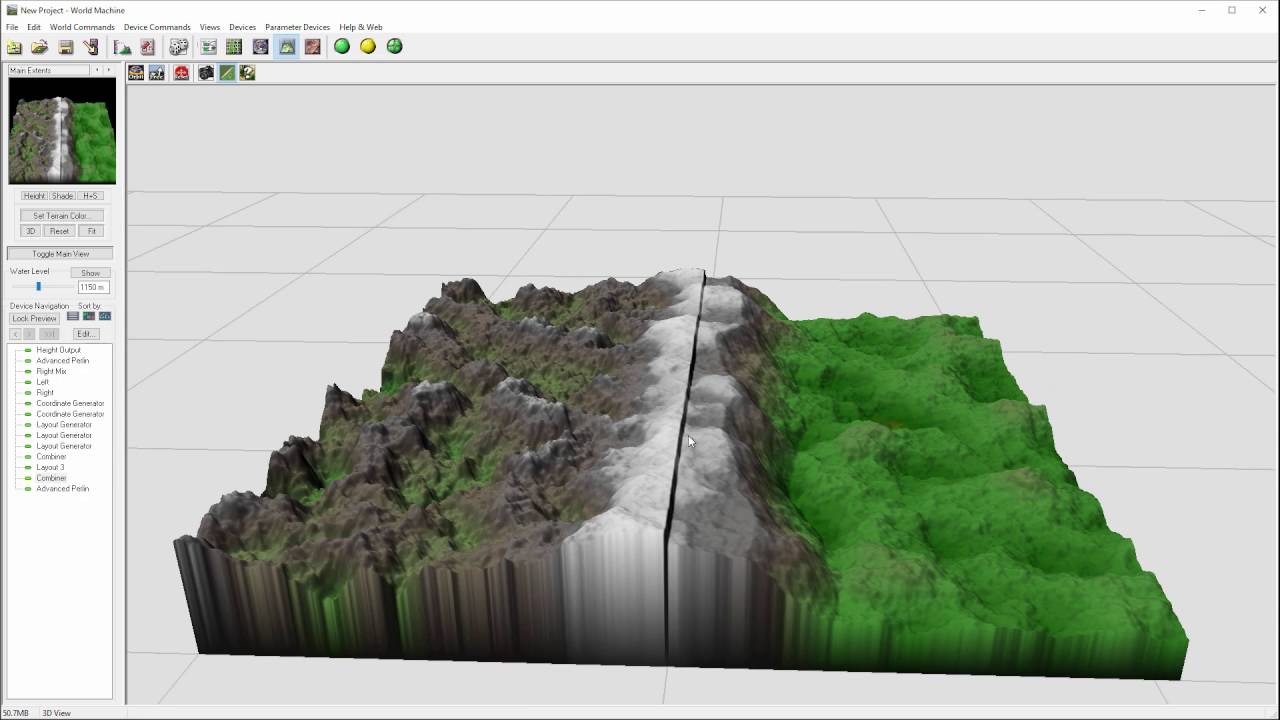 How to stich imported images in World Machine - YouTube