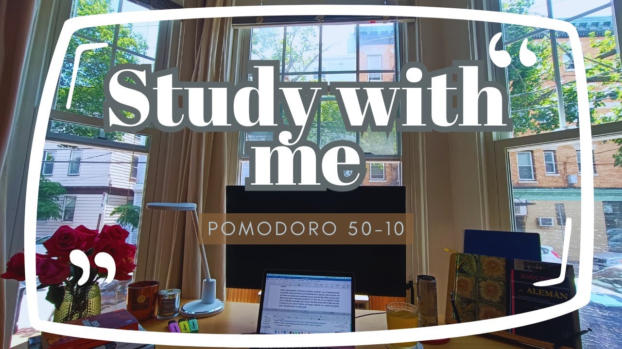 2 HOUR STUDY WITH ME | 50-10 Pomodoro - YouTube