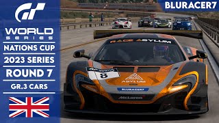 Gran Turismo 7: GTWS Nations Cup | 2023 Series - Round 7