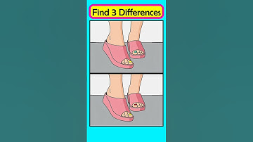 find 3 difference 🥵 99% fails this #findthedifference #spotthedifference #shorts #8