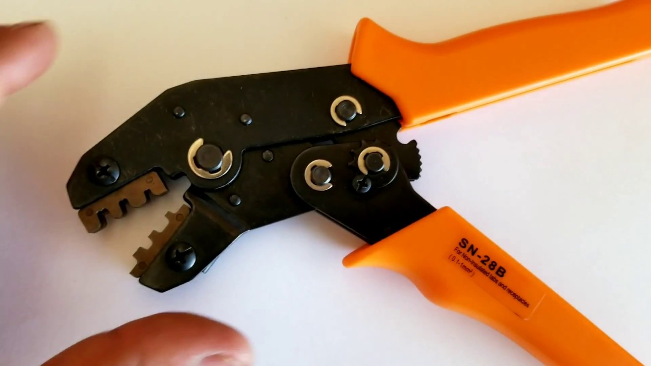 SN-28B Ratchet Crimper/Plier Overview & Demonstration