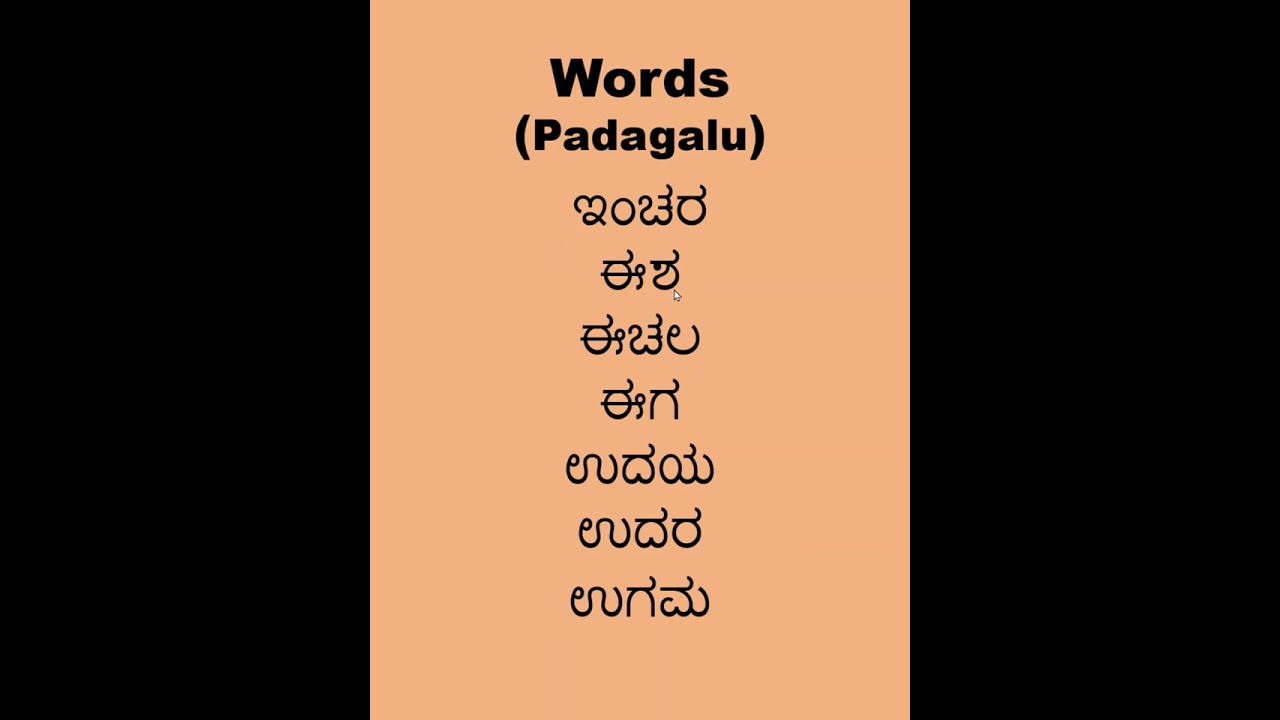 Kannada Reading Practice  - Part 2
