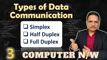 Types of Data Communication in Computer Network | Computer Network
