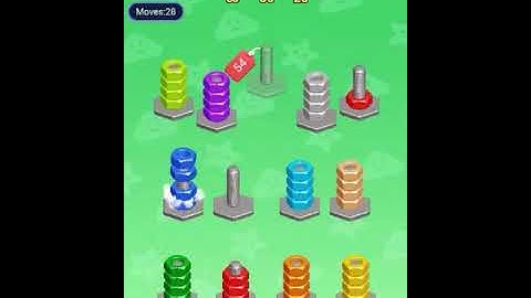 Nut Sort Puzzle Level 1051 - 1060 Walkthrough