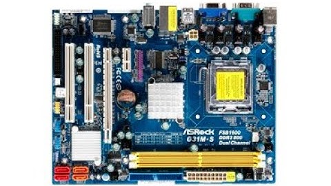 Repair Asrock G31M-S Rev 1.1 motherboard, motherboard does not turn on