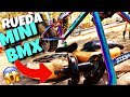 Asi CAMBIE por PRIMERA VEZ las RUEDAS de mi MINIBMX EXPLOTADAS!