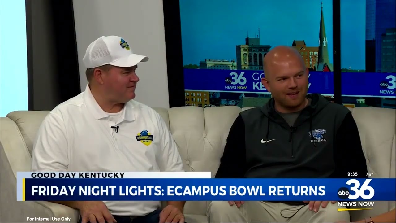 2025 eCampus.com Bowl featured on ABC36's Good Day Kentucky with Doug & Lyssa High