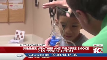 VIDEO: Summer weather and wildfire smoke can trigger allergies and asthma